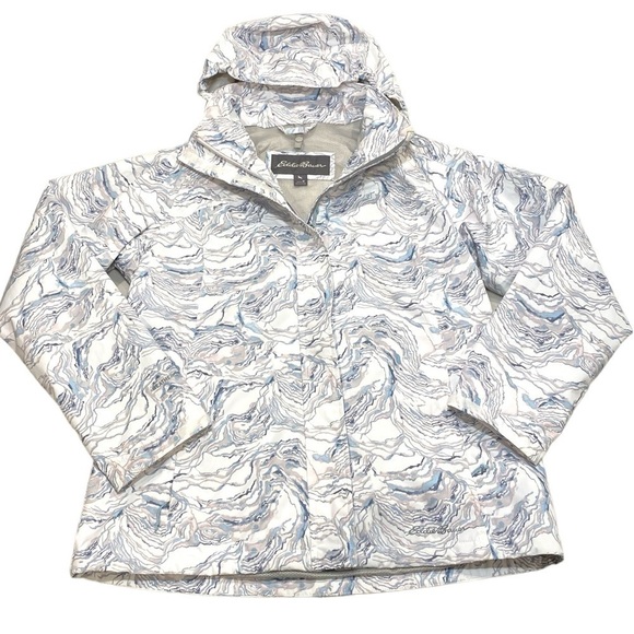 Eddie Bauer Jackets & Blazers - Eddie Bauer Jacket size Medium White Multicolor WeatherEdge